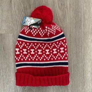 Red Soul Star Winter Hat